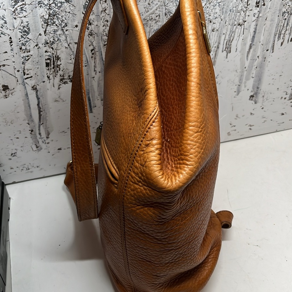 COACH Sonoma FlatPack Vintage Backpack Crossbody in Nubuc Leather K5M - 4917 - Picture 5 of 12